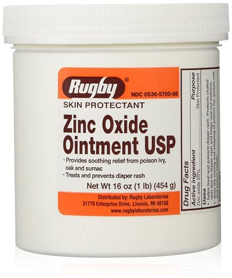 , Ltd. . Zinc oxide ointment uses